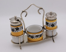 Silver Plated and Yellow