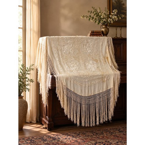 Vintage chinese silk hand - chinese,