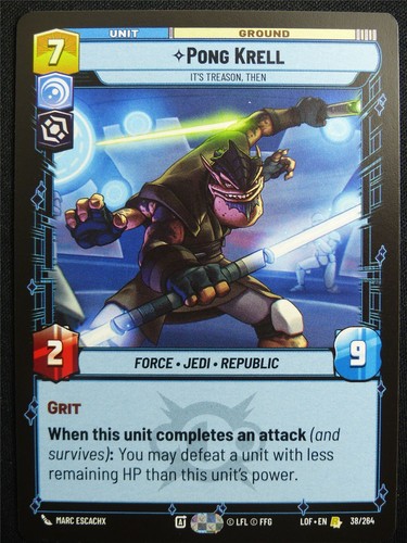 Pong krell 264 star wars - 38/264,