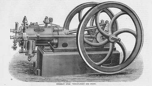 Crossley bros twin cylinder - bros,