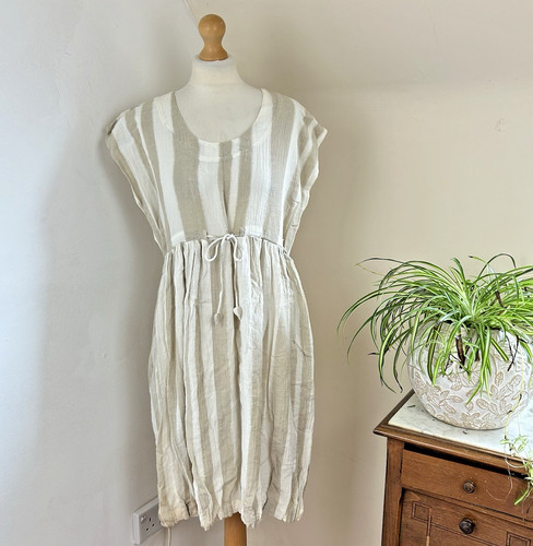 The masai balloon dress beige - masai,