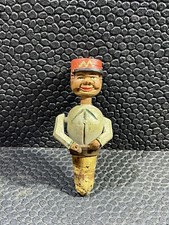 Vintage Wooden Hand Carved Man