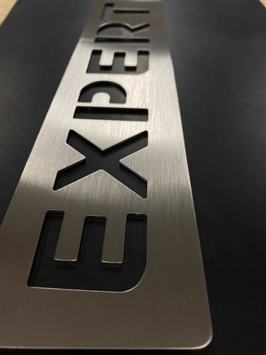 Peugeot expert logo stainless - expert,