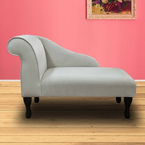 Cream velvet chaise - cream, longue