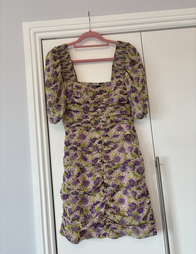 Zara purple and green - , floral