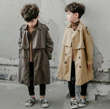 Kids child trench coat double - child,