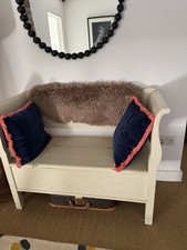 Wooden Bench with Storage
