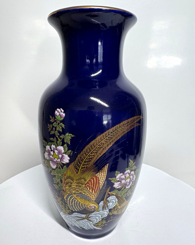 Vintage japanese kutani cobalt - vintage,