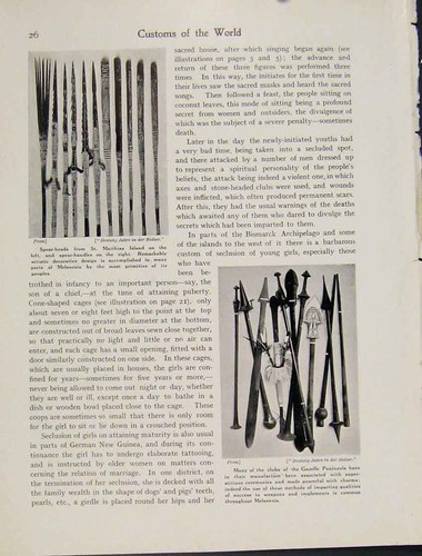Old antique print spear - old,