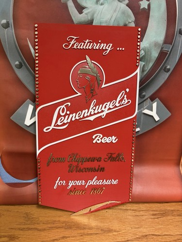 Leinenkugels beer sign - leinenkugels,