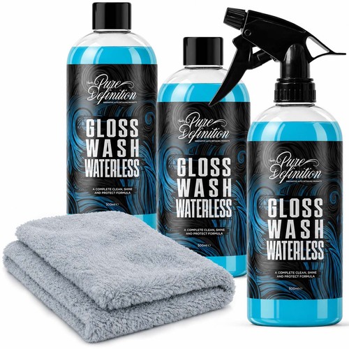 Waterless wash car - wax, kit