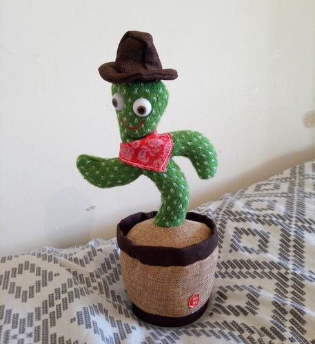 Dancing cactus plush toy light - cactus,