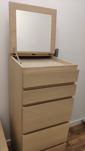 Ikea malm mirrored - ikea,