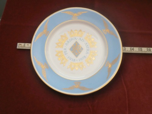 Vintage aynsley raf plate - vintage,