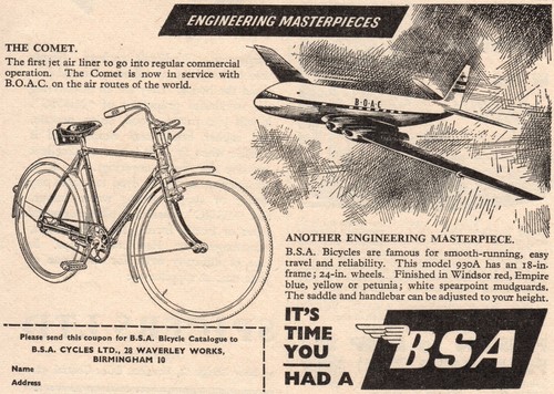 Vintage bsa comet - comet, cycle