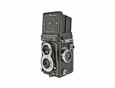 Rolleiflex T Model 3 White Face Tessar 75mm - Serviced