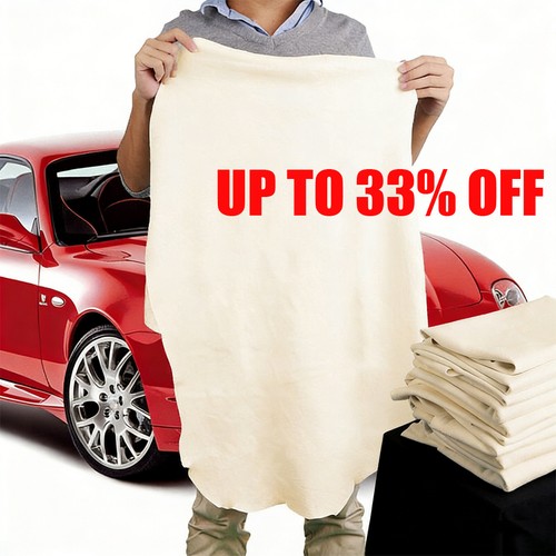 Large natural chamois leather - large,