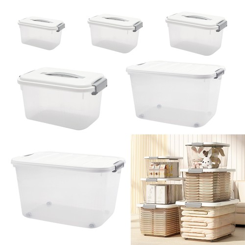 Large storage boxes with - storage, clip