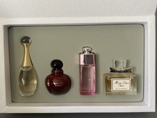 Dior Little Luxuries Miniature Fragrance Set 4 Pieces. Never Used 4-5ml Bottles