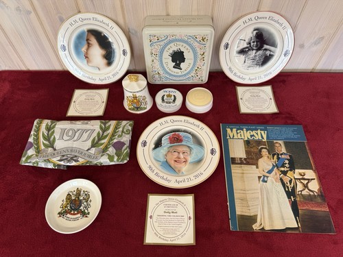 Queen elizabeth job lot - hm,