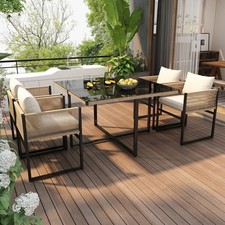 4 Seater Dining Set, Garden