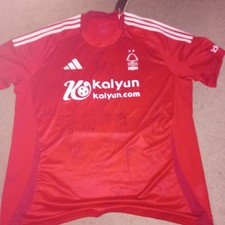 Signed Nottingham Forest Home Shirt.2024/25 Season
