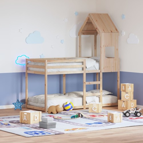 Bunk bed without - bed, mattress
