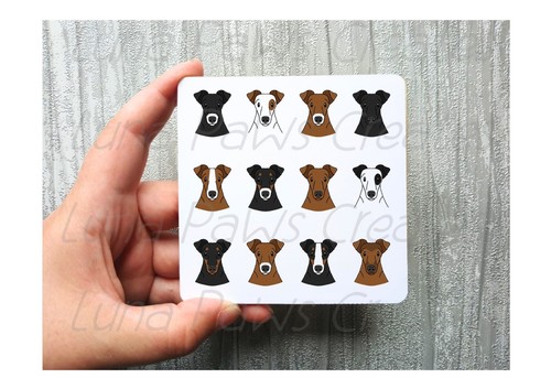 Smooth fox terrier coaster - smooth,