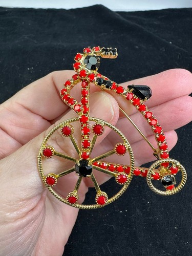 Old fashioned bicycle red - fashioned,