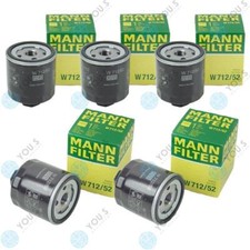 5 x original Mann filter oil