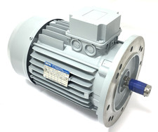 NERI 1.1kW (1.5hp) Motor 900RPM 6-Pole 90L Frame B5 Flange AC Electric Motor