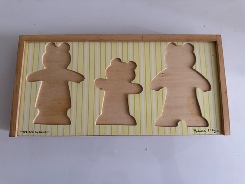 Melissa doug wooden bear - doug,