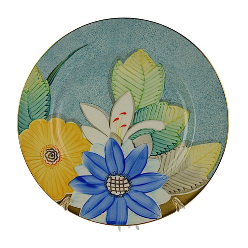 Grays pottery hand - pottery,, painted