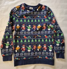 Boys 9-10 Years Long Sleeve Pullover Christmas 