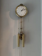 Hermle Neasden Brass Mechanical Wall Clock