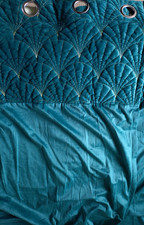 Art Deco style green  Velour