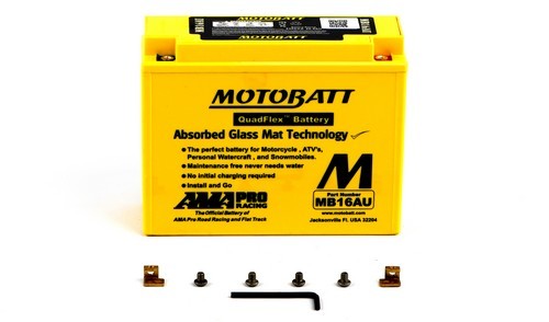 Motobatt battery mb16au - mb16au, fits