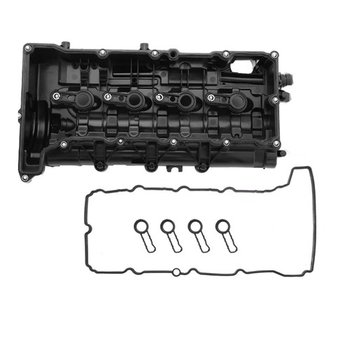Cylinder head cover and - head,