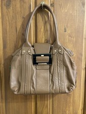 Tan large Leather