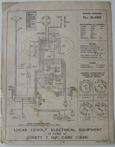 Original lucas wiring diagram - lucas,