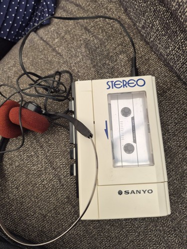 Vintage sanyo stereo - sanyo, cassette