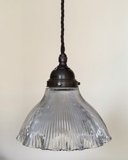 Vintage French Holophane style