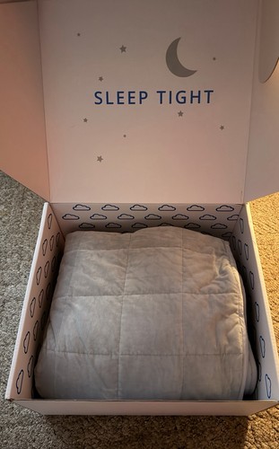 Puffy weighted blanket 15lbs - blanket,,