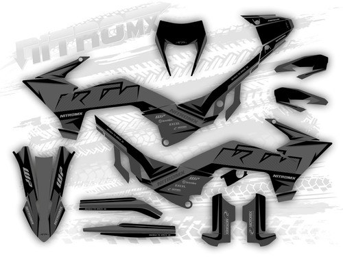 Graphics kit fits - kit, 125