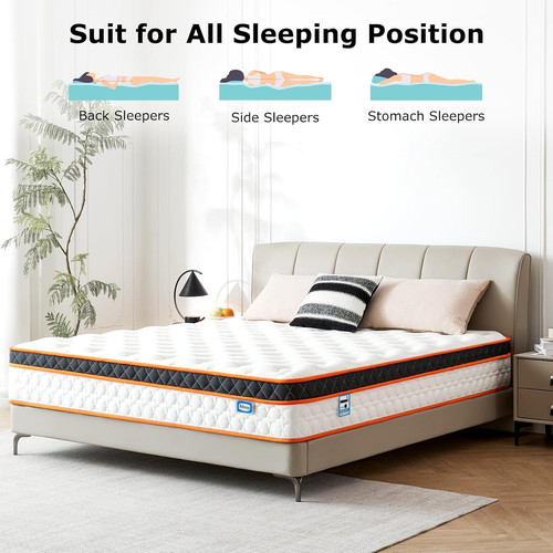 Orthopaedic hybrid mattress - orthopaedic,