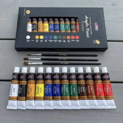 Non toxic acrylic paint set - paint,