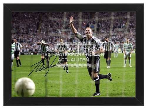 Alan shearer signed photo - alan,