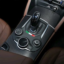 3D Italy National Flag Decoration Car Gear Shift Panel Sticker For Alfa Romeo