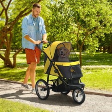 PawHut 3 Wheel Pet Stroller