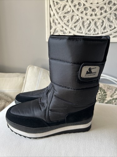 Snowjoggers snow boot black - snowjoggers,